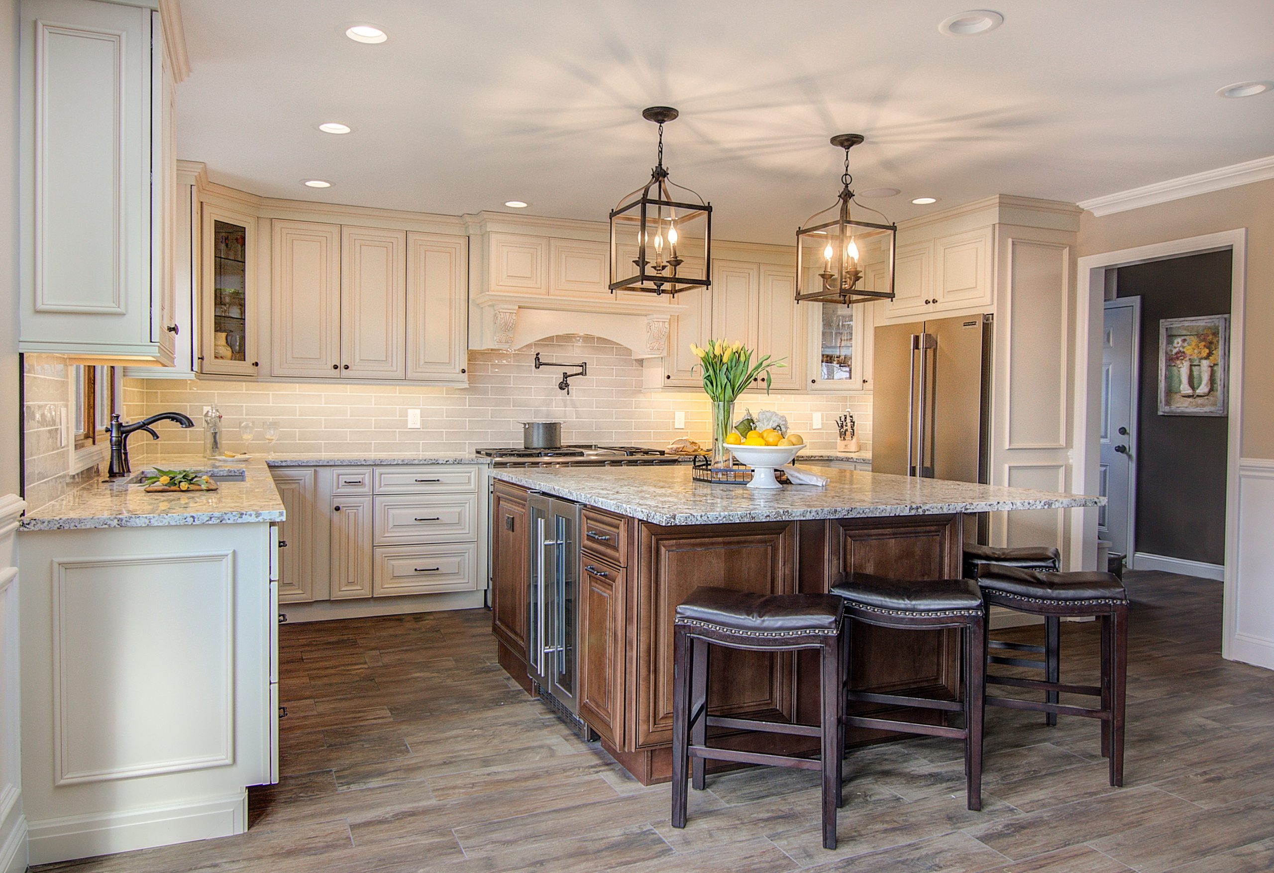 L shaped kitchen design