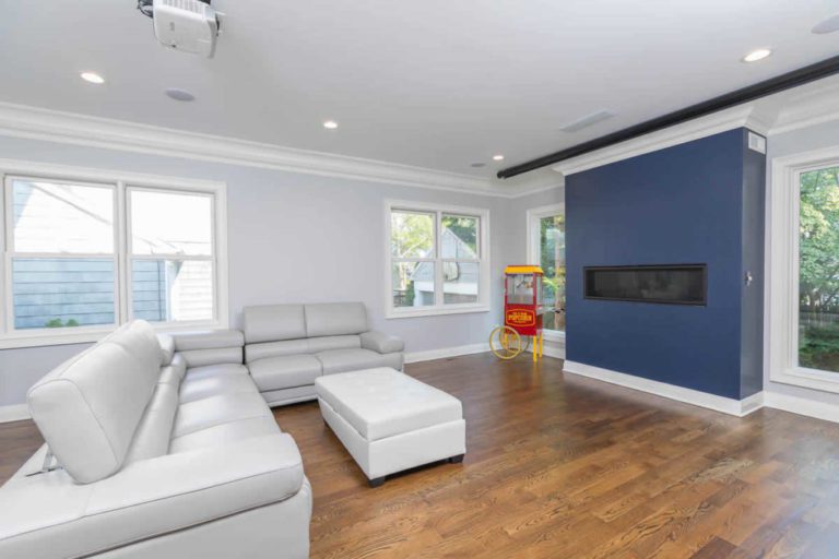 living room renovation