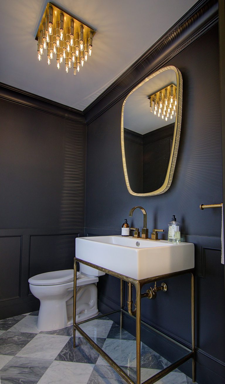 modern powder room design